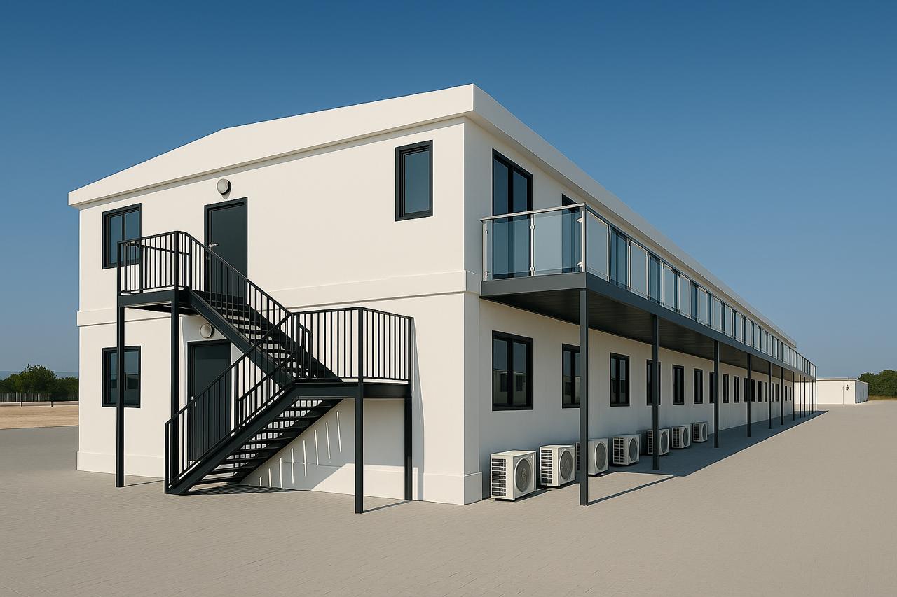 Prefab Unit Base Prefab Accommodation Unit - lineprefab
