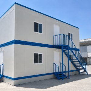 Two-Storey Sandwish Panel Site Office Building for Industrial Project